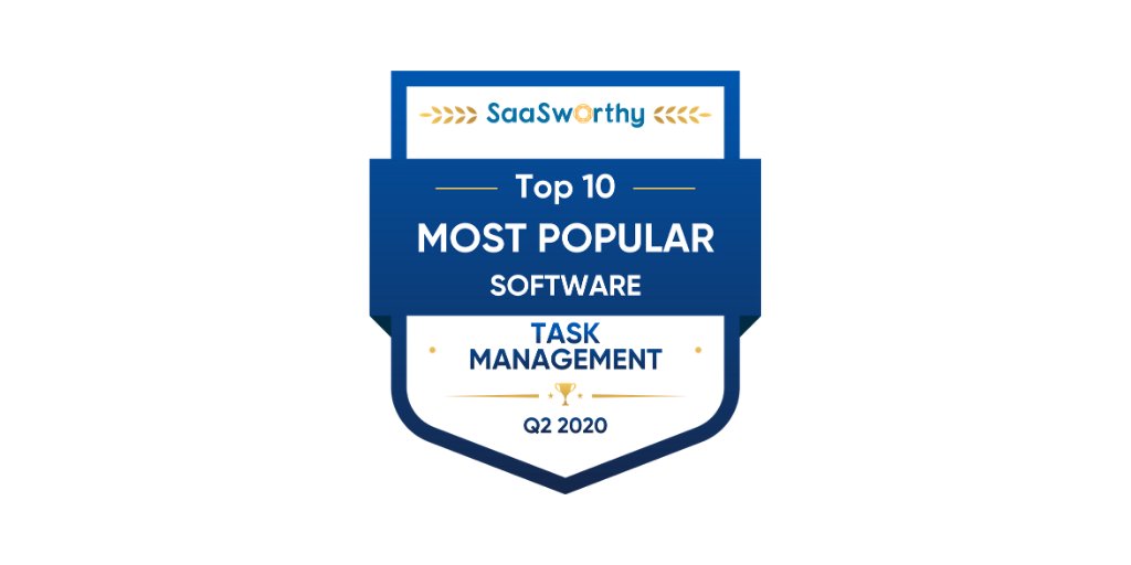 saasworthy's tweet image. SaaSworthy ranks TaskQue as the Most Popular Software in Task Management.

buff.ly/2N57ssJ

Well done team @TaskQue! 

#saasworthy #TaskQue #awards #taskmanagement #saas