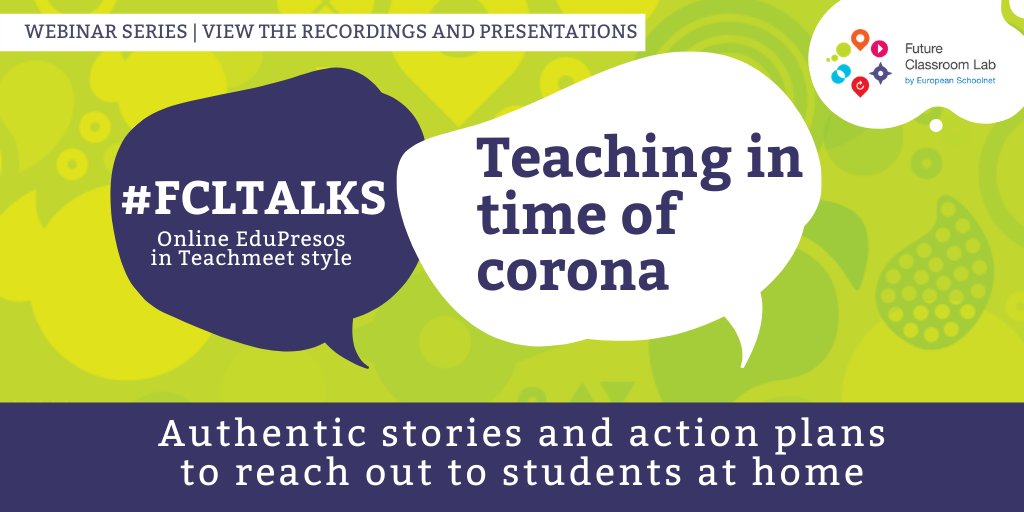 fcl_euschoolnet's tweet photo. The FCL Talks webinar series is always accessible and available on our website! Live online events where we share innovative practices, ideas and initiatives on school education.
👇
https://t.co/ayYC5BUmaQ
#FCLtalks #fcl_eu https://t.co/37us2dwRuG