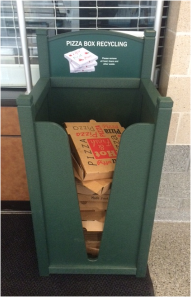 CleanRiverPR's tweet image. Spotted: an Excel Pizza Bin on campus 🍕 these bins are ideally suited to recycling programs in offices, retail spaces, public spaces and higher education campuses!

ow.ly/9PBy50A94TD #PizzaBoxRecycling #Pizza #RecyclingPrograms #CampusRecycling