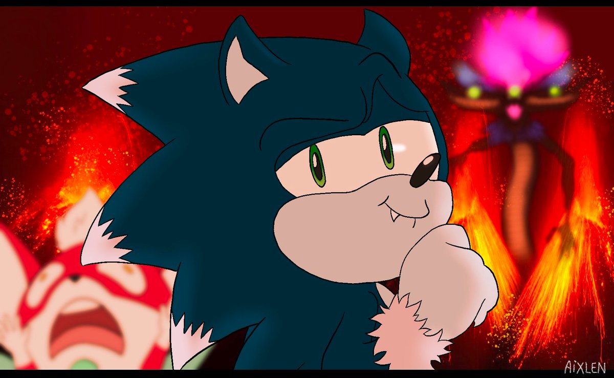 Aixlen's tweet photo. Joining the #sonicredraw and adding some of my style into it!
โข
Who else loves Sonic the Hedgehog? โคโค
โข
#artsonic #sonicart #sonichedgehog #soniccharacters #fantasy #digitalart #funnysonic #drawing #unleashed #conceptart #sonic #soniccartoon #hedgehog #chipsonicunleashed https://t.co/E2c17tKswK