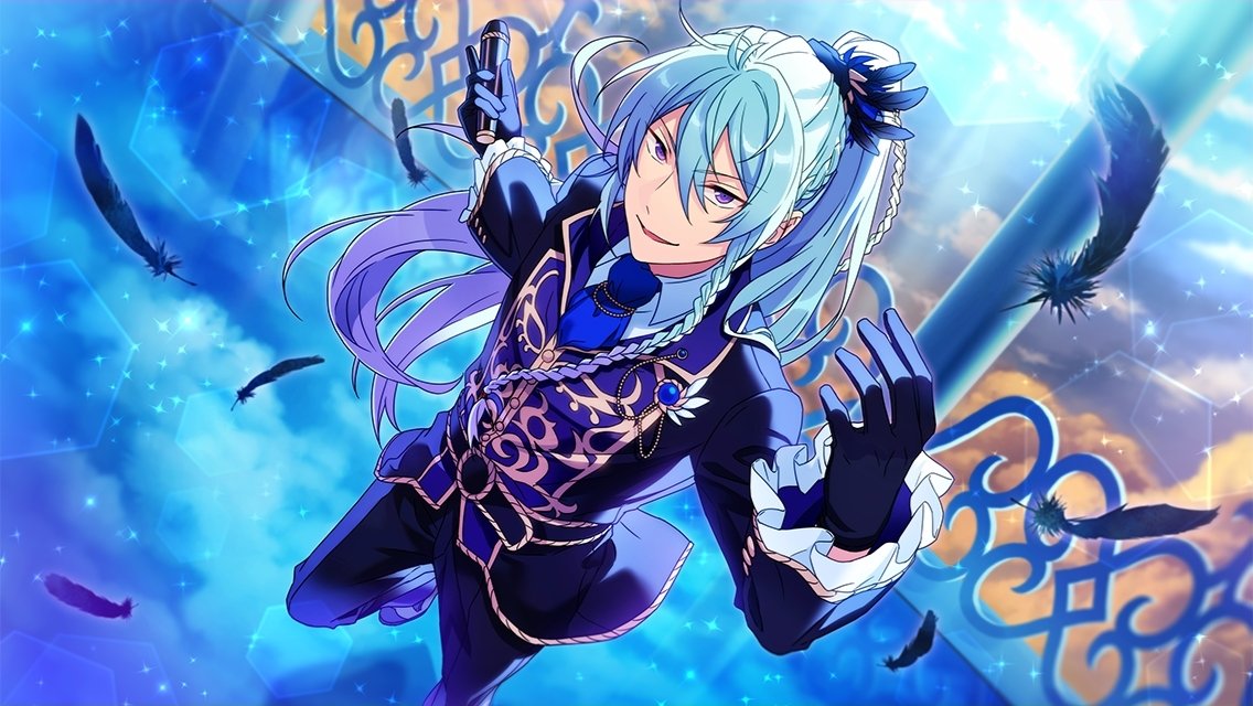 Wataru is Cotton candy ice cream - his hair looks soft and creamy idk