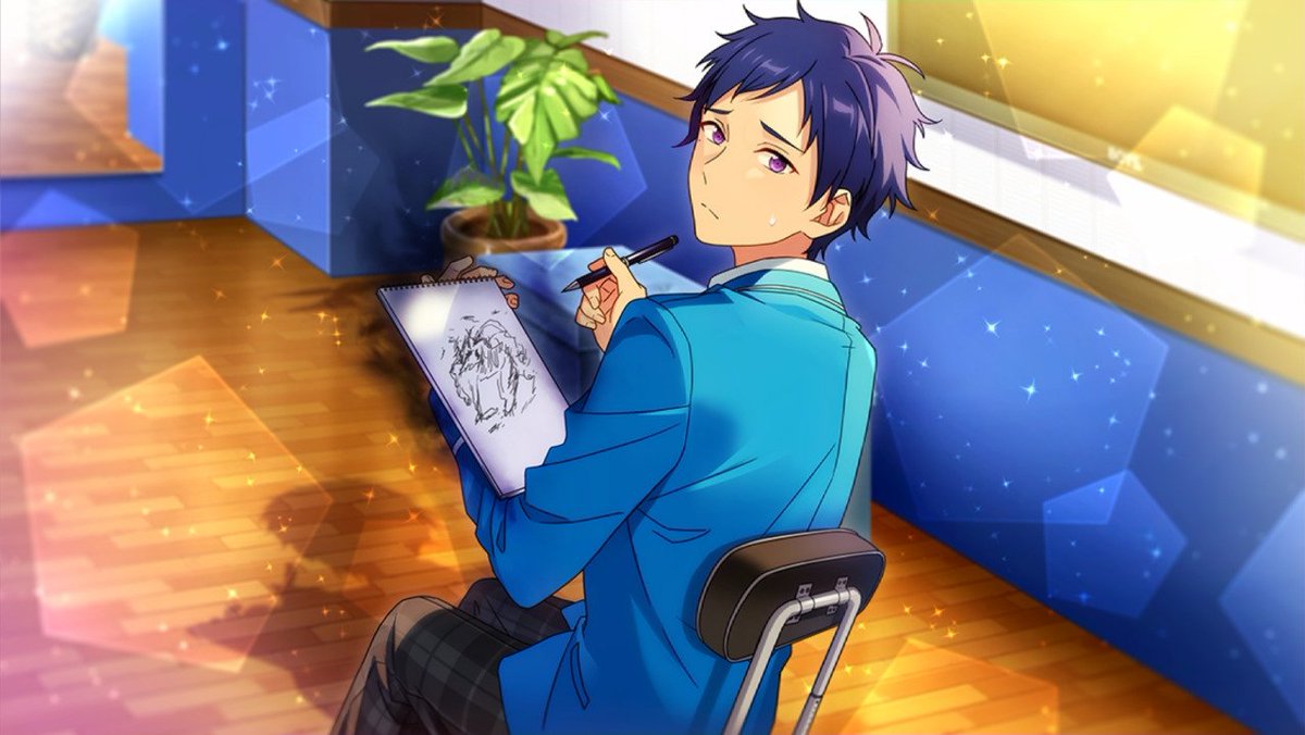 Yuzuru is a Blueberry cheesecakes -