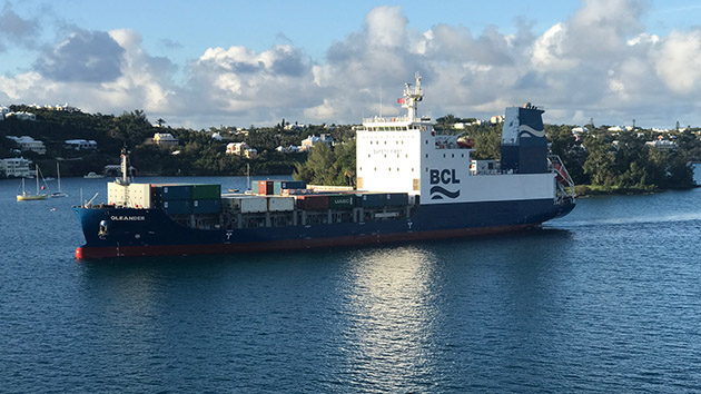 BIOSstation's tweet photo. How a new container ship, the M/V Oleander, is helping #scientists better understand upper-level #ocean currents https://t.co/vEQljLwowO https://t.co/oQk8xtZnUw