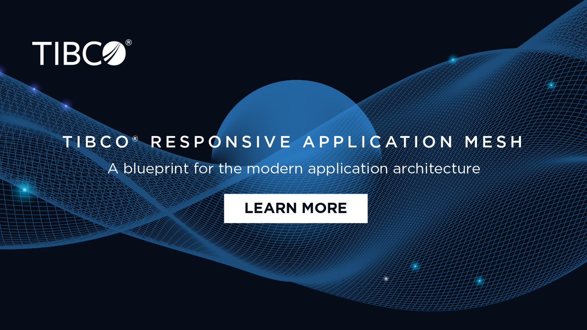 TIBCO's tweet photo. “The change that businesses are experiencing due to recent global events is unprecedented. Business agility is imperative.” - @rajeevtk

See how TIBCO’s Responsive Application Mesh can help rapidly alter business process, products, and models.
https://t.co/IKOL4vkYJv https://t.co/YsPXVdcvzJ