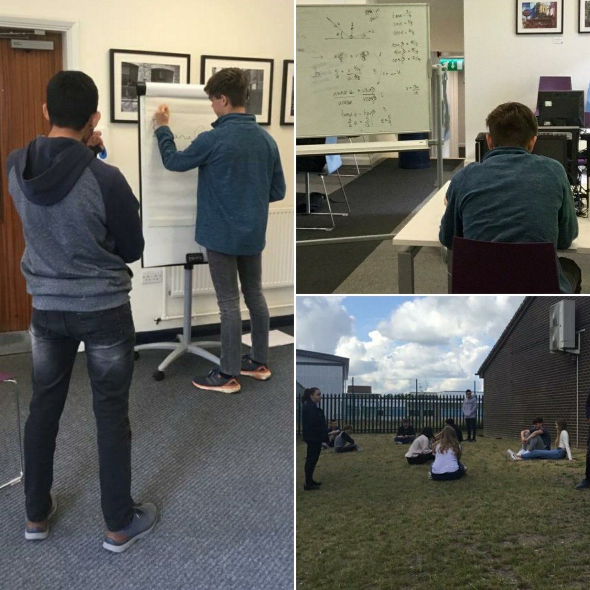 We've loved welcoming lots of Year 12s back to school this week! Here are some of the Maths bubble enjoying peer support, social connection and the opportunity for teachers to address misconceptions. We can't wait to see more of you as the week goes on! 🥰