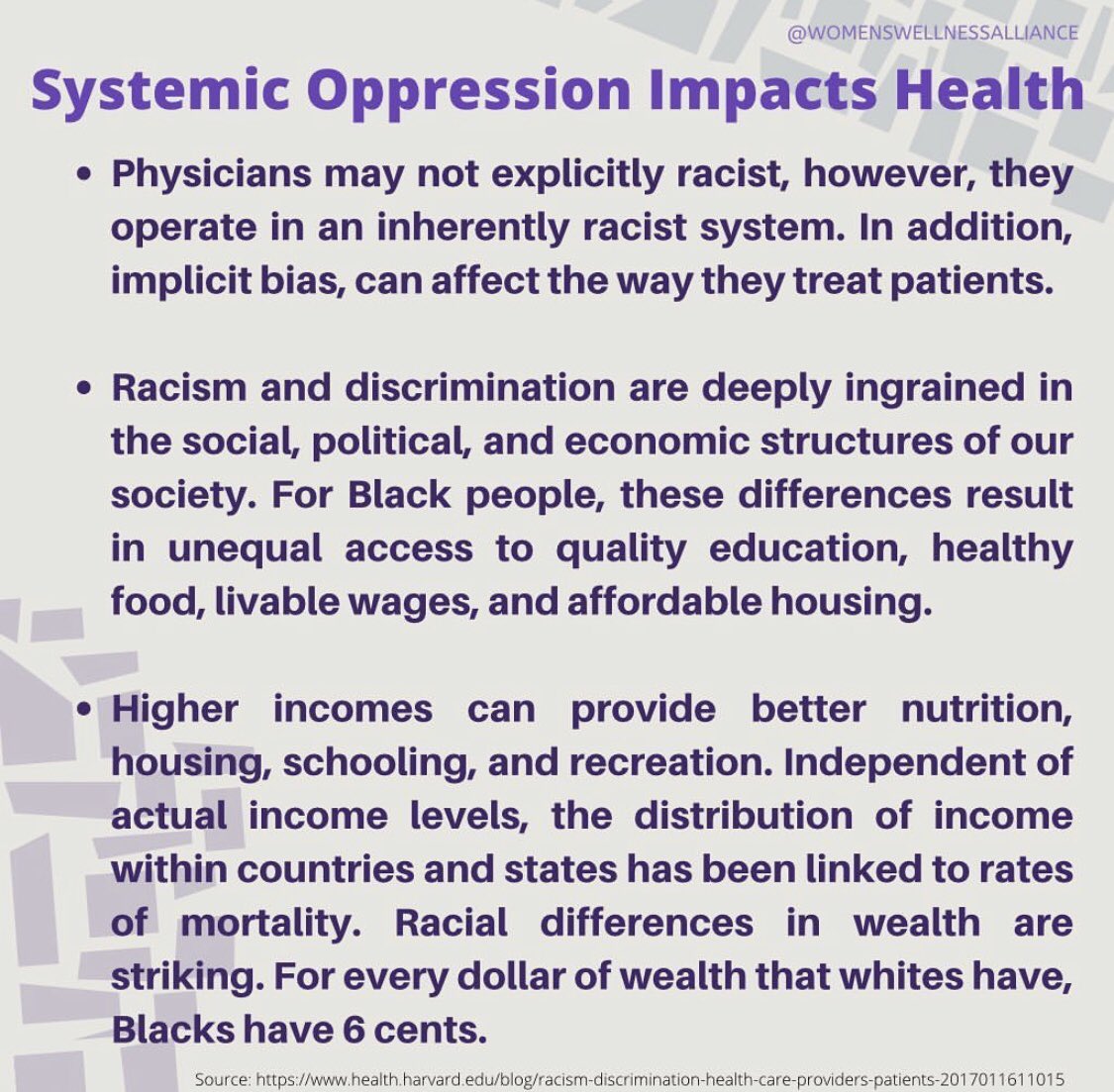 GMU_GSPH's tweet photo. #repost from @womenswellnessalliance! Racism is a systemic a public health issue. Swipe right to learn about the fraction of many ways in which racism disproportionately affects Black people in America. #gsph #georgemason #thisispublichealth #blminhealthcare #racisminhealthcare https://t.co/T4XWpfxVpr