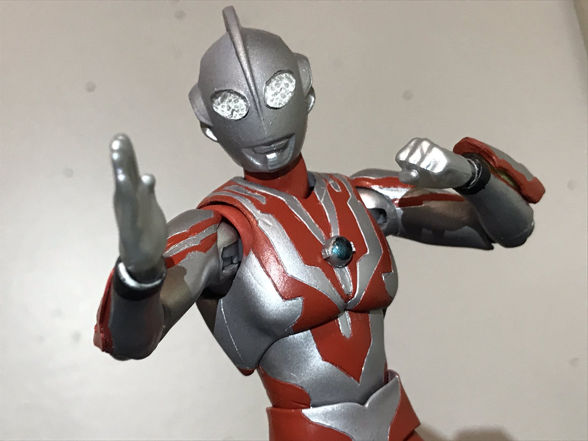 開封美品】フィギュアーツ ウルトラマンロッソ&ブル 改造