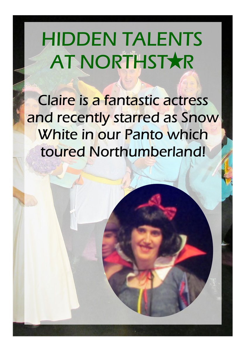 Northstar_NCC's tweet photo. This week, in honour of #learningdisabilityweek2020, we will be revisiting some of the 'Hidden Talents' that you may not know our service users have.

Starting with Claire, Ewan, Nathan and Susan! https://t.co/uu7x7uz3ip