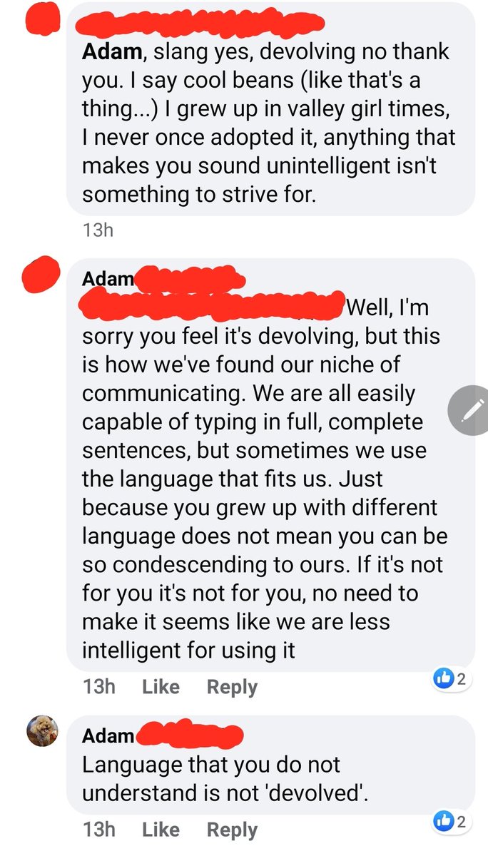 And that's when they decided to be rude.So we're going to talk about slang."Slang is a colloquial departure from standard usage; it is often imaginative, vivid, and ingenious in its construction.”This definition just brushes the surface.