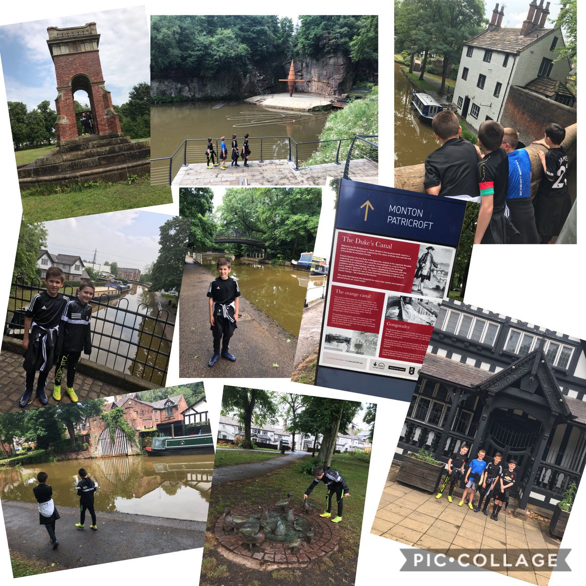 ShelleyannBrid1's tweet photo. @Broadoak_Year4 Today’s history topic walk around Worsley, made much more fun by bumping into class friends! 🥰 #happyboys #sunnyspell https://t.co/uSmvkI8LhG