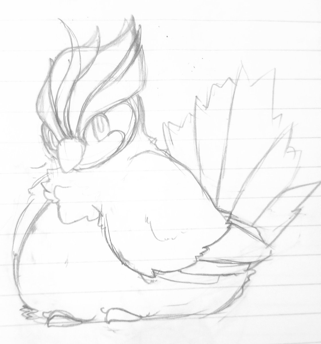 Reverrii_Pixy's tweet image. #DrawEveryPokemon
017 - #Pidgeotto
#pokemon
#pokemonart
#drawing