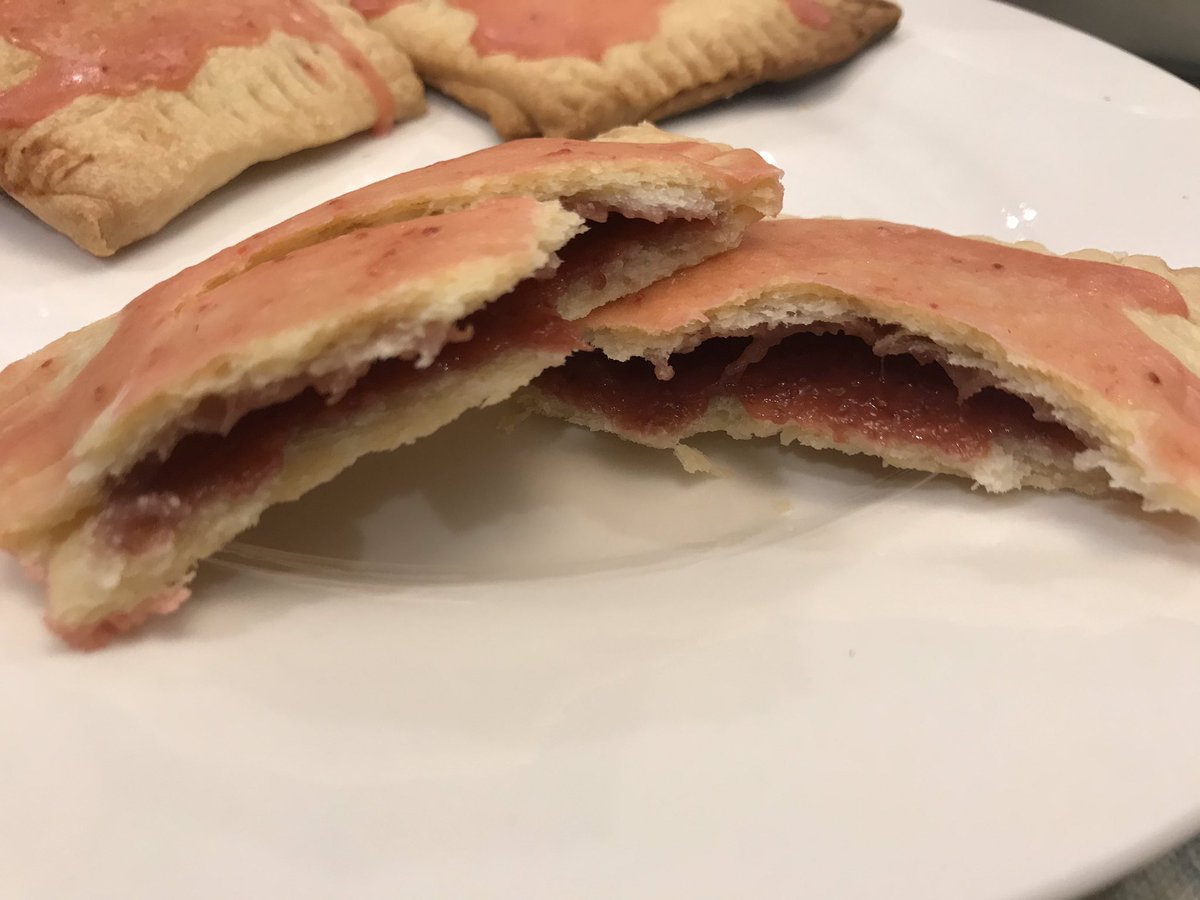My kid made homemade “pop tarts.” And though not technically toaster-friendly, they were truly glorious. I’d share but we devoured them all.