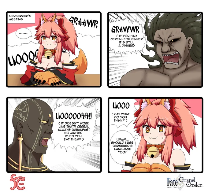 A Berserker's Language
#FateGO #FGO 