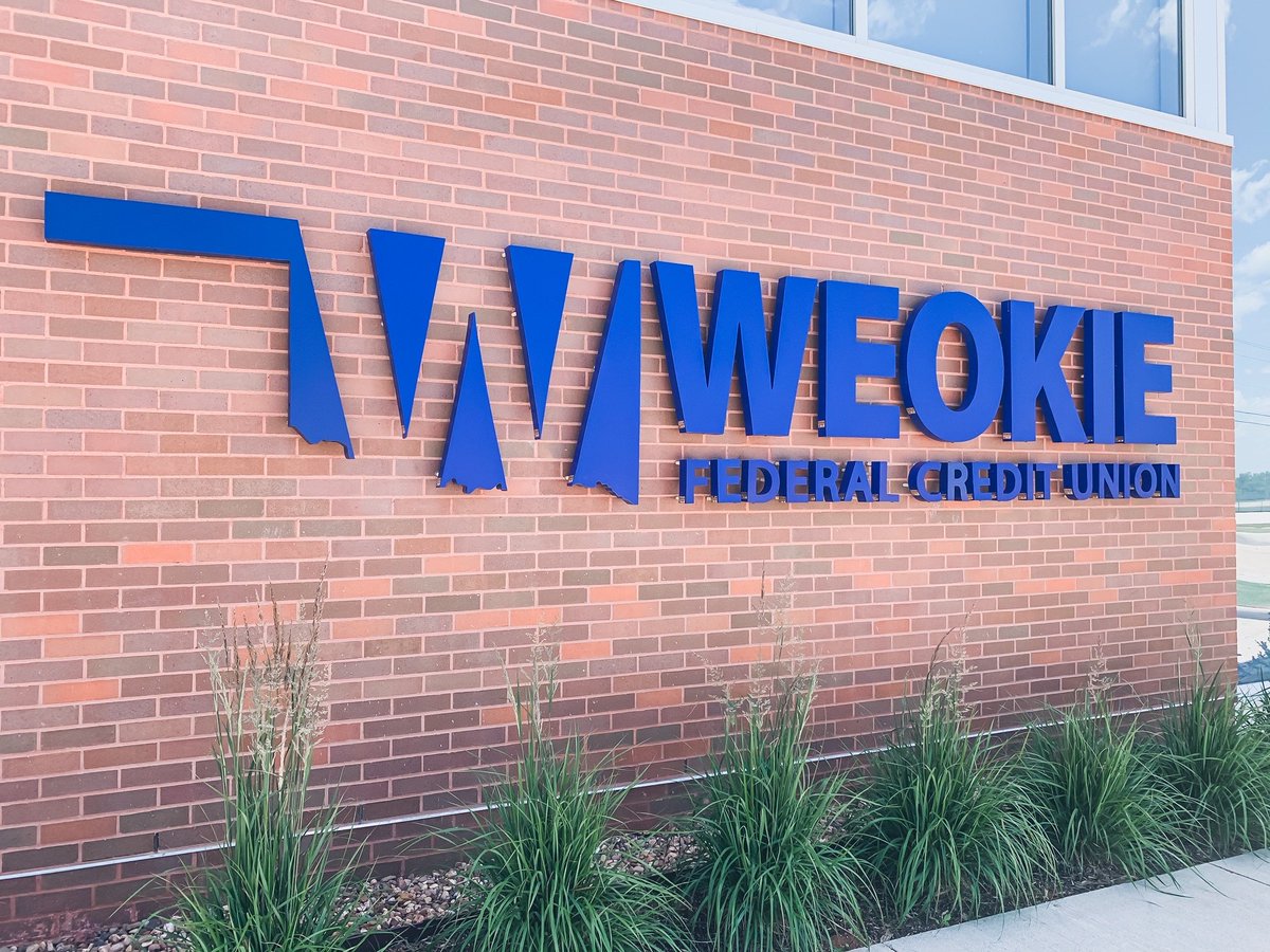 Just a sneak peak of our new Memorial Branch that opens in less than a week! We are so excited and can't wait to serve our members in North OKC!