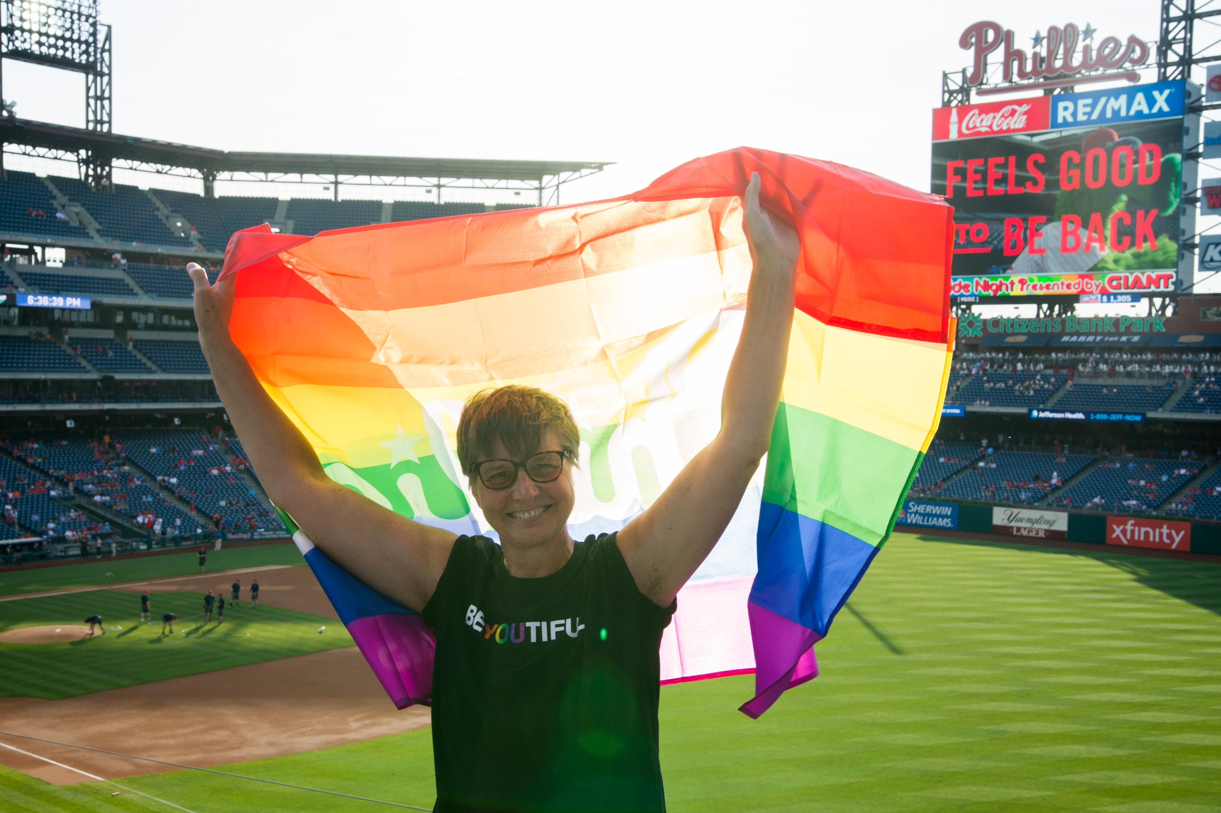 Philadelphia Phillies on X: "We might not be able to be together at Citizens Bank Park for Pride Night tonight, but we're still proud to support and celebrate the LGBTQ community. Happy #