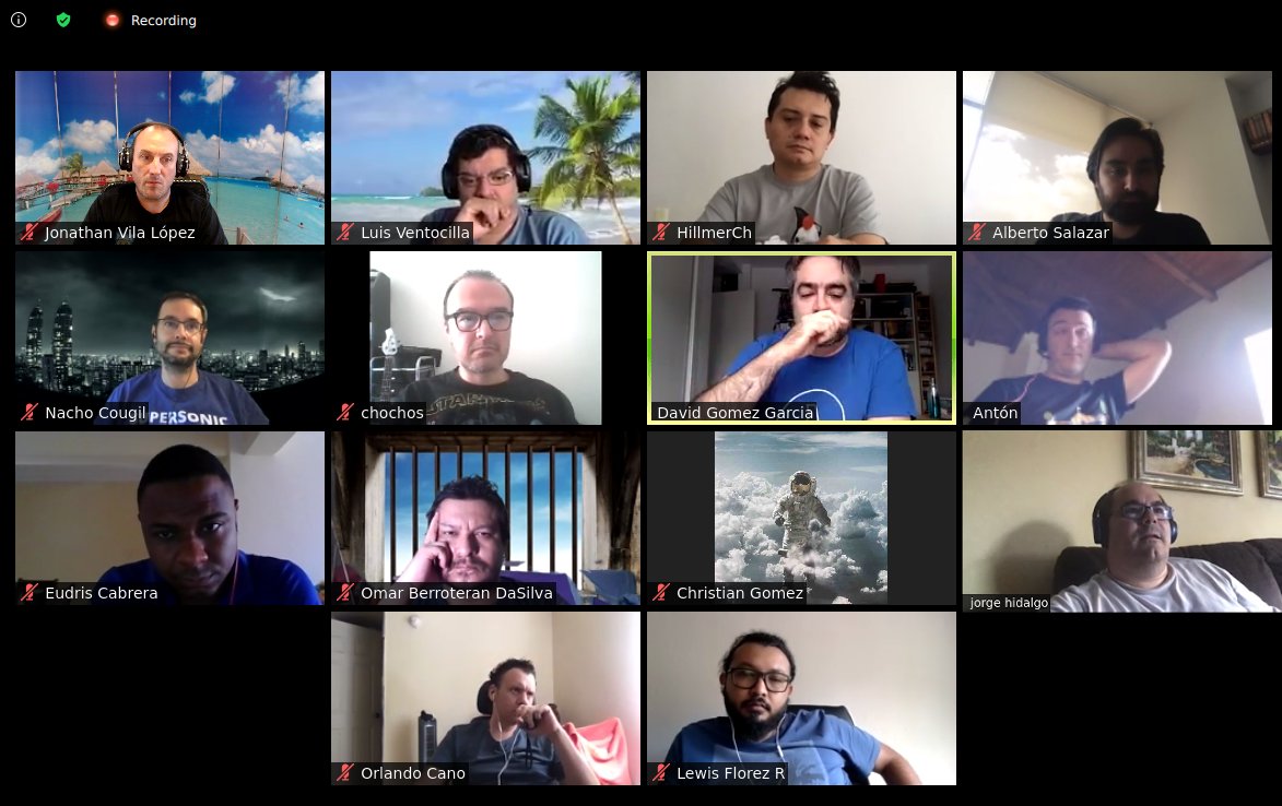 vilojona's tweet image. Un evento espectacular : 3 horas, presentaciones cortitas sobre @API (#guidelines, #versioning, #schema, #evolution ) y mucho debate con experiencias reales con un grupo de profesionales espectacular cubriendo gran parte del planeta. No tengo palabaras. He aprendido un monton