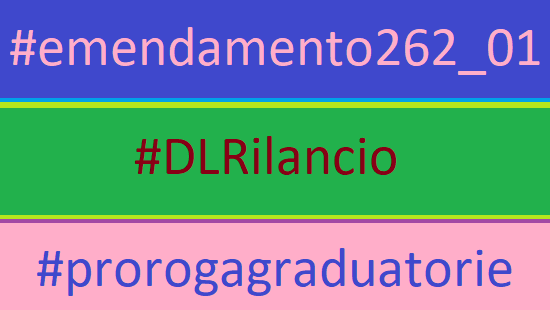 ConcorsoneRoma's tweet photo. Il #DLRilancio è in Commissione Bilancio: gli idonei chiedono un accordo per approvare l’#emendamento262_01 sulla #prorogagraduatorie 2011-18 Enti Locali sino al 31.12.21 #finoallultimoidoneo
@VanniaGava @MicheleGubitosa @BeaLorenzin @lorenzoni_m5s @ylucaselli https://t.co/fTz0c86r5v