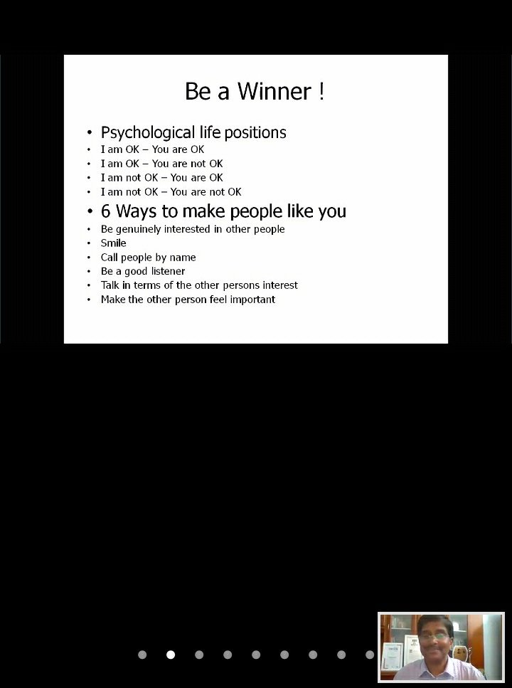 ParamanSindhiya's tweet photo. Human beings are people's pleaser so in order to socialize, they should have a likeable personality. A great motivating session by Johnson mathew.  happy learning to @tweet_minhaz @Aiswarya_gp @venu_swetha @AthulyaKrishna8 @baby_chelsa @DSreekandan @RoshniJohn3 @NaveenD21856745 https://t.co/sCRsmblZ3M