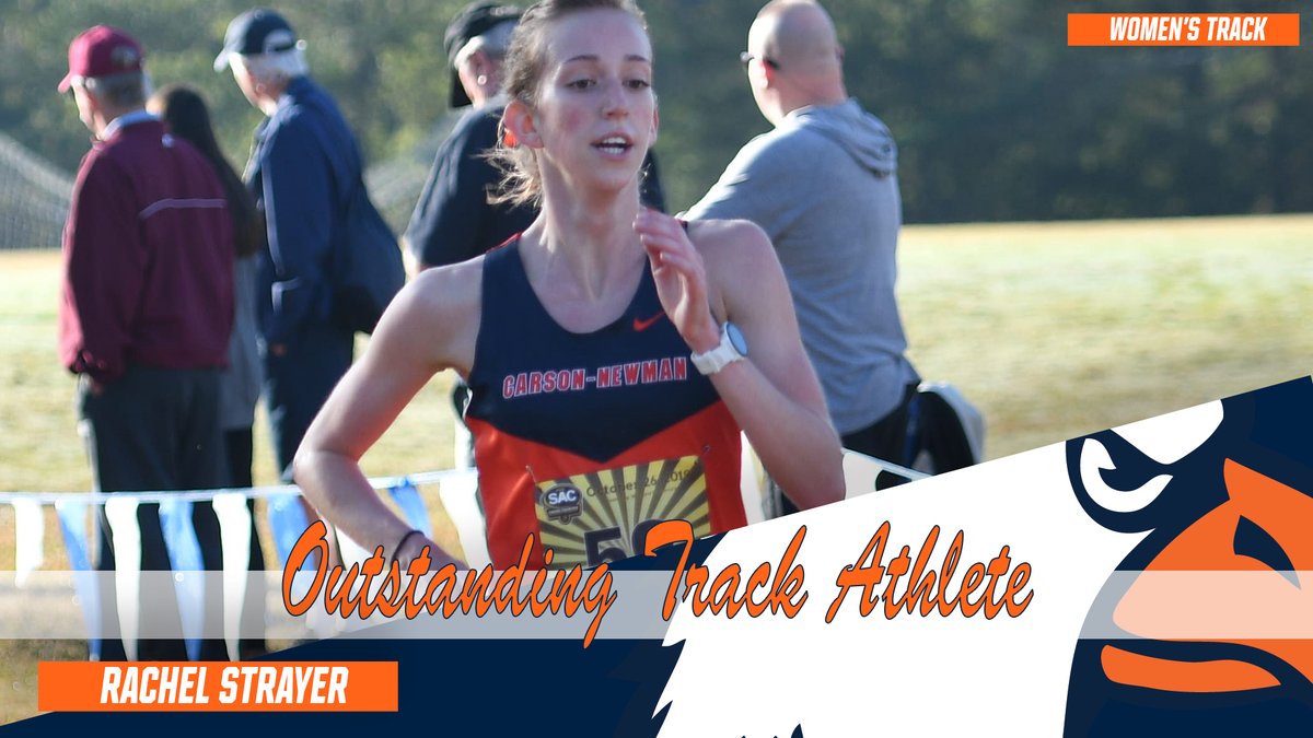 .<a href="/CN_Track/">Carson-Newman Track / XC</a> women's individual awards 

Team Leadership and Spirit - Abby Hegarty
Outstanding Track Athlete - <a href="/rachelmstrayer/">Rachel Strayer</a> 
Outstanding Field Athlete - Abby Owens

📋 bit.ly/CNTeamAwards