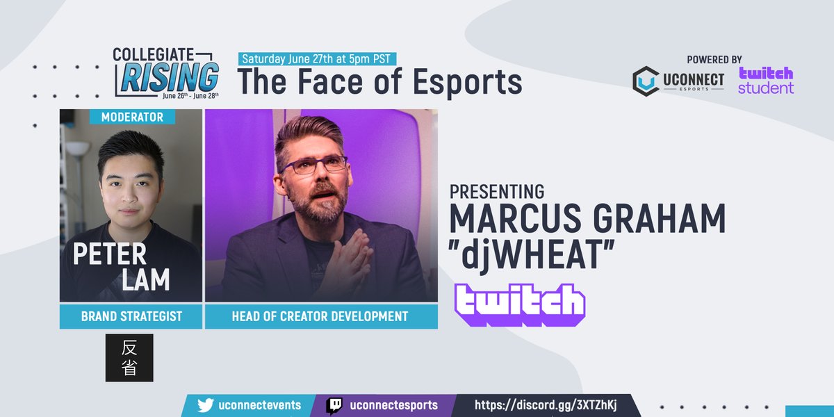 We're honored to debut our Face of Esports interview with <a href="/djWHEAT/">djWHEAT</a>, Head of Creator Development at Twitch! We'll be taking a look at things like his career history, past projects (like the creation of TwitchCon), and creator development. 
Mod: <a href="/XenosKing/">Peter Lam @ EVO 2025</a> 

discord.gg/3XTZhKj