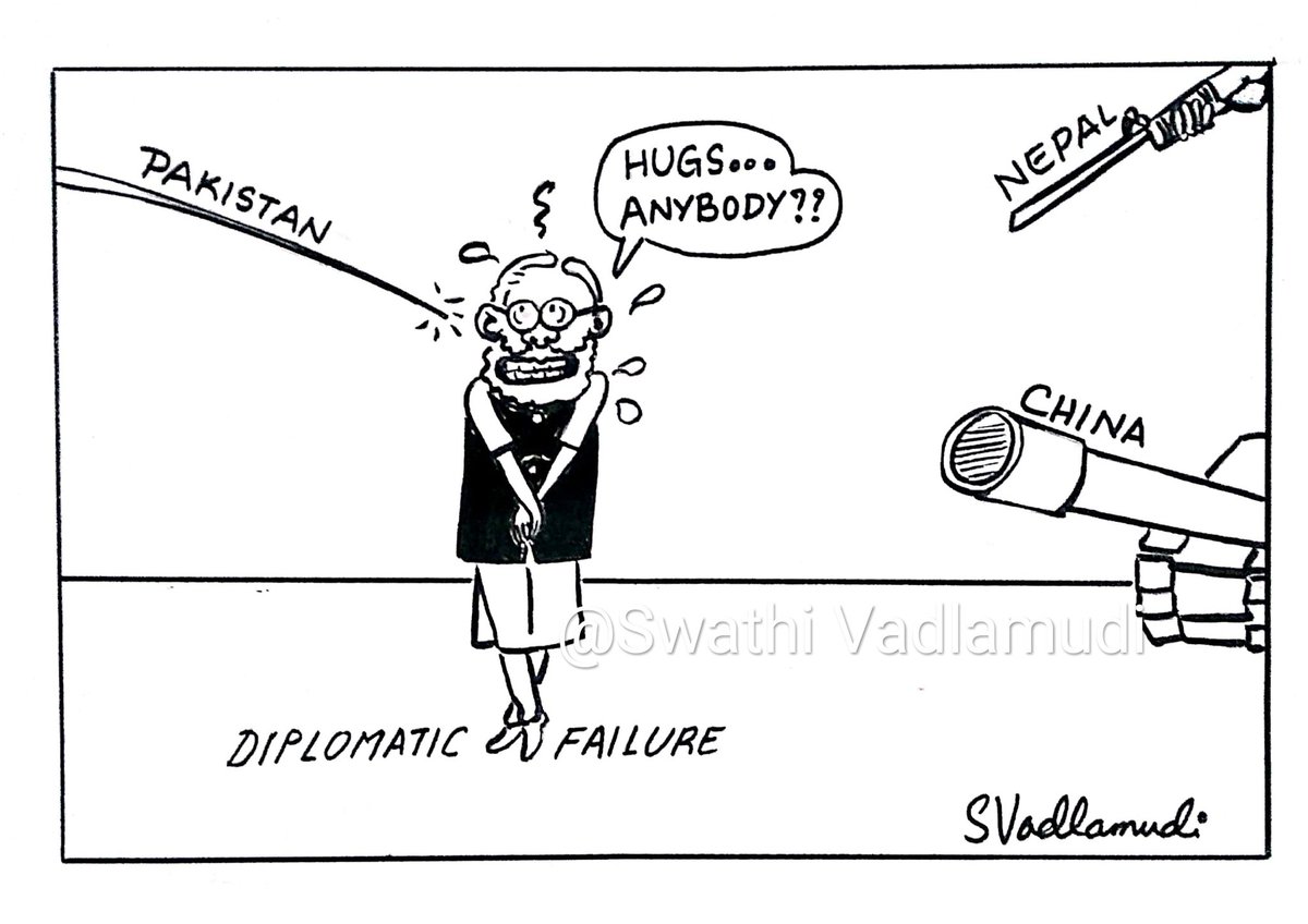 SVadlamoodi's tweet photo. #ChinaIndiaFaceoff #chinaindiaborder #China #NepalIndiaBorder #pakistan #hugdiplomacy #NarendraModi #NarendraMauniXi #diplomacyfailure https://t.co/jCl8CVXKzE