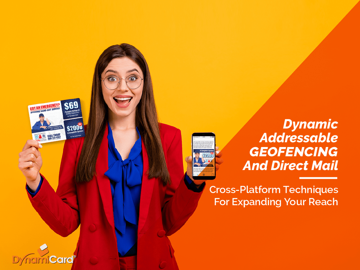 DynamiCardInc's tweet image. Targeted mailing allows you to get precise with your marketing focus, but dynamic addressable geofencing takes this even further by serving digital ads before (and while) your direct mail postcards arrive in your customers&apos; homes.
#directmail #geofencing 
zcu.io/sk0r