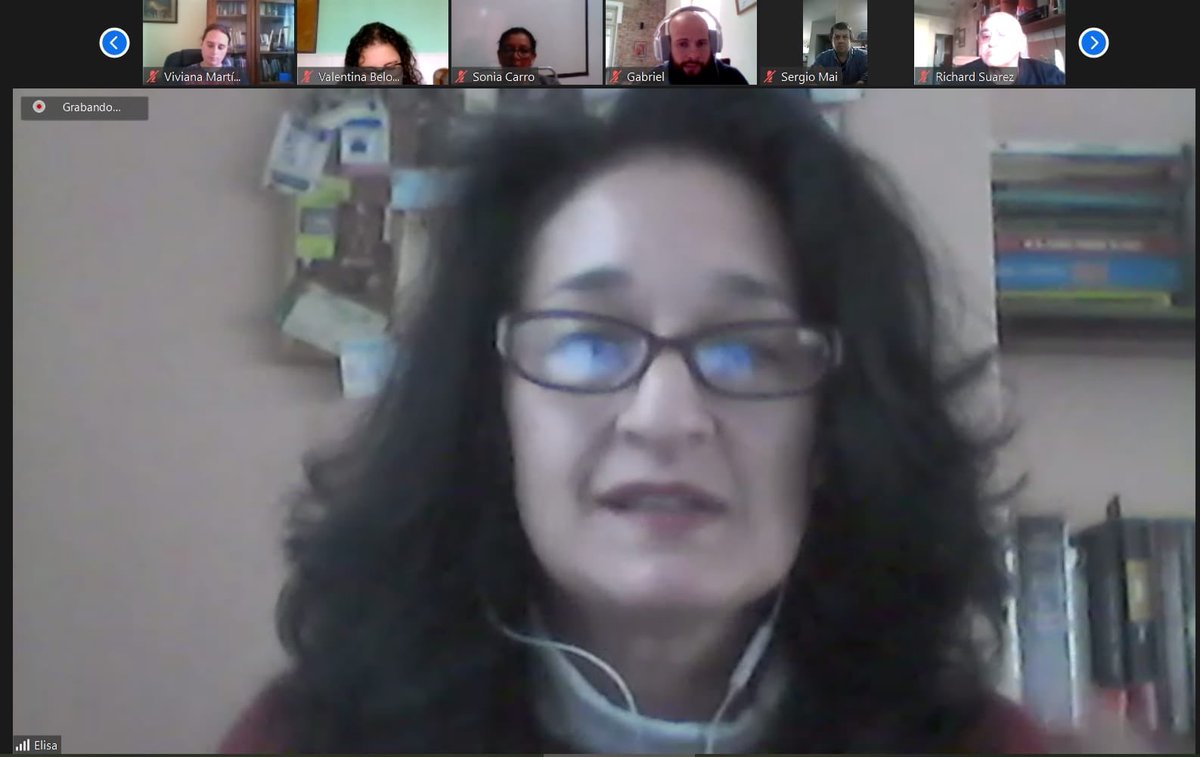 Noveles_CFE's tweet photo. 👩🏼‍💻🧑🏻‍💻Damos comienzo al primer Espacio de Mediación Profesional virtual junto con Mag. Elisa Calle para reflexionar sobre “Educar en la Virtualidad”
Nos acompañan Noveles, Tutores y Referentes del CFE de todo el país.
@cfe_anep @OEIUruguay @ces_Uruguay @UTU_Uruguay https://t.co/hfHzoydVC1