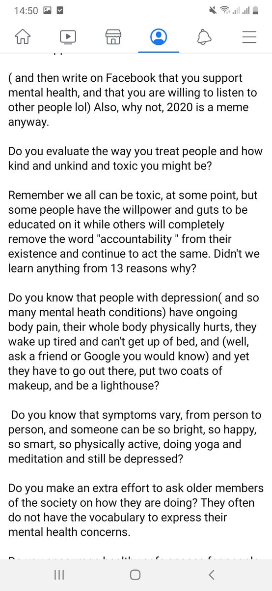 _Yeshna's tweet photo. My take on #mentalhealth 

Kindly RT and share!
So many people are raising awareness on mental health, some are writing fancy lines, some are saying #MentalHealthMatters and that's okay but what do we as a society know? 
We need better conversations instead of who is dating who https://t.co/UrtvfecyBD
