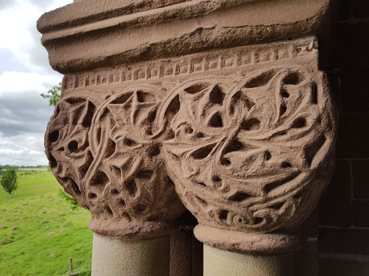 cornish_jack's tweet photo. On my walk three years ago, I stumbled across this beautiful  arcaded Italian Romanesque church in the Herefordshire village of Hoarwithy.
KEEP THY FOOT
#LEJOG2017 #LandsEndToJohnOGroats #Herefordshire 
DAY 26: Welsh Bicknor to Hoarwithy (10.89m)
https://t.co/xIiasByJhS https://t.co/UcWptqd5hL