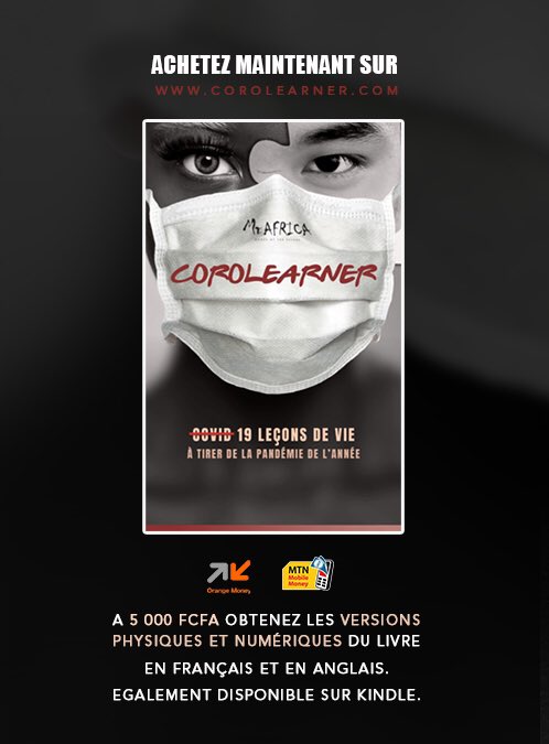 Mes dames et messieurs, après plusieurs semaines de recherches, d’analyses, de rédactions, d’édition et d’actions voici pour vous et pour nos enfants #CorolearnerTheBook

Click here to get it 👉🏽 Corolearner.com 

#RT