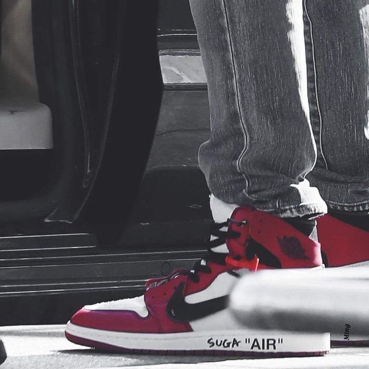yoongi’s taste in shoes — a thread
