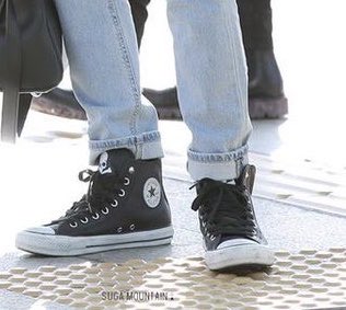 yoongi’s taste in shoes — a thread