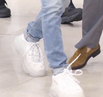 yoongi’s taste in shoes — a thread