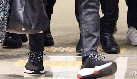 yoongi’s taste in shoes — a thread