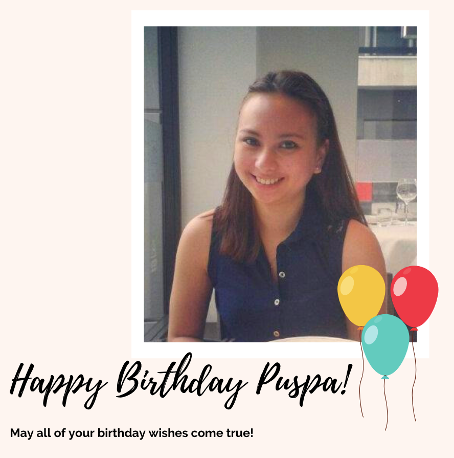rekrootllc's tweet photo. Happy Birthday, Puspa!! https://t.co/gRjWYHx8zP