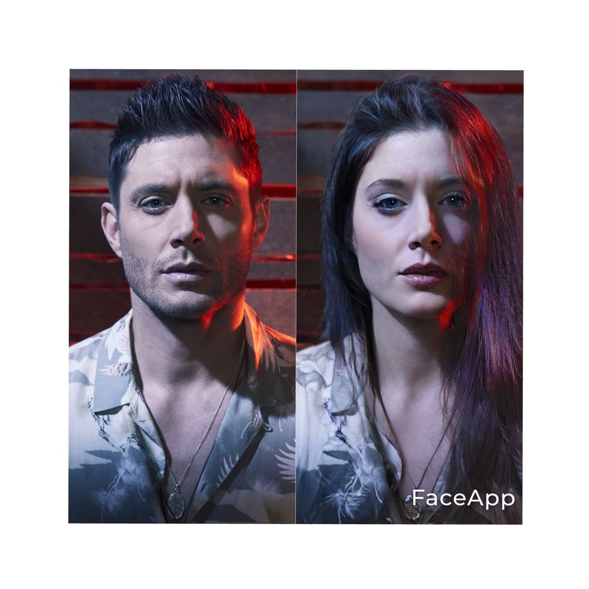 📸 She is beauty, she is grace - oh look it's <a href="/JensenAckles/">Jensen Ackles</a> face 🤭