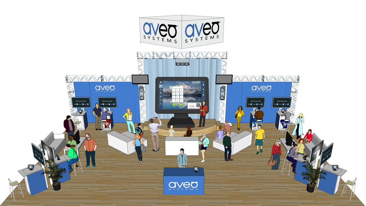 aveosystems's tweet image. Visit aveosystems.com/infocomm2020/ to see short videos on how Mira Connect makes it easy to control cameras, displays, DSPs, dialing from contact directories/calendar events, Zoom Rooms, &amp;amp; much more -- now safely from your own personal device. 
No programming required.
#infocomm2020