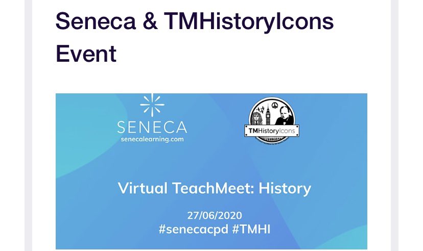 AmyLowde93's tweet photo. How many @TMHistoryIcons in a year is too many? 😉😂 looking forward to more brilliant #lockdowncpd https://t.co/cmMBdvka9u
