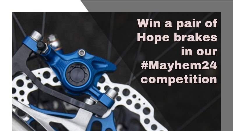Get involved with our photo comp &amp; you could win a pair of <a href="/Hopetech/">Hope Technology</a> brakes! Simply show us how you're spending what should've been #MountainMayhem weekend on instagram with the #Mayhem24 tag to be in with a chance of winning. Details at shorturl.at/oKMY8