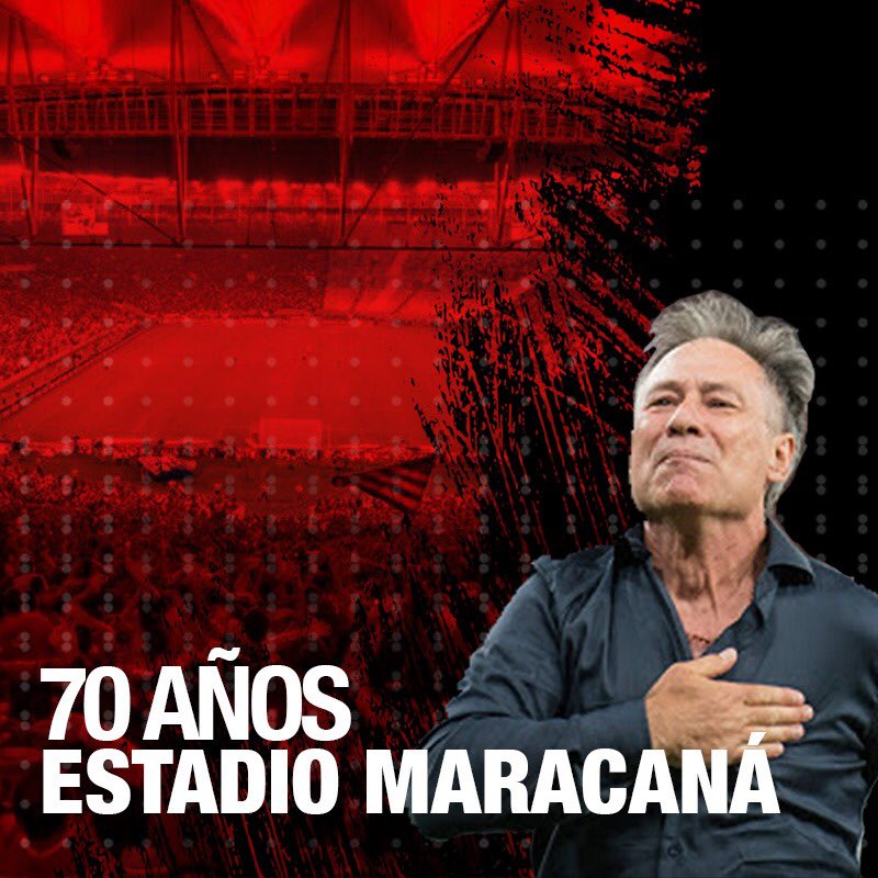 arielholan_DT's tweet photo. Hoy cumple años un estadio mítico: #Maracaná70Años 🏟
Un lugar emblemático para todos los amantes del fútbol y donde tuve una de las alegrias más grandes. 🏆 https://t.co/ovOuTihDW9