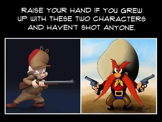 JennifersGraphD's tweet photo. The World needs to wake the๐คฌup! Stop this BS, different Era of comedy, majority people got it and werenโt offended! Bunch of nitwits!#Allinthefamily #ElmerFudd #yosemitesam #chasepawpatrol #whitechicks #littlebritain #comeflywithme #rockprofile + many more! https://t.co/3UFx9MaDId