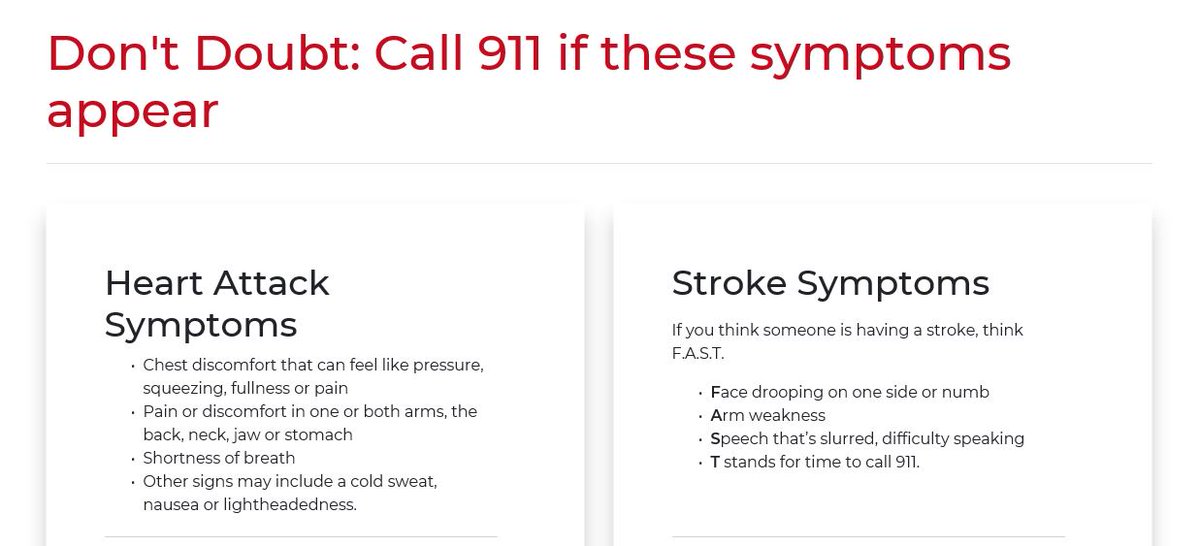 Community_STEPS's tweet image. Hospitals are still the safest place when a medical emergency occurs. Visit our Don’t Die of Doubt section. heart.org/en/health-topi…