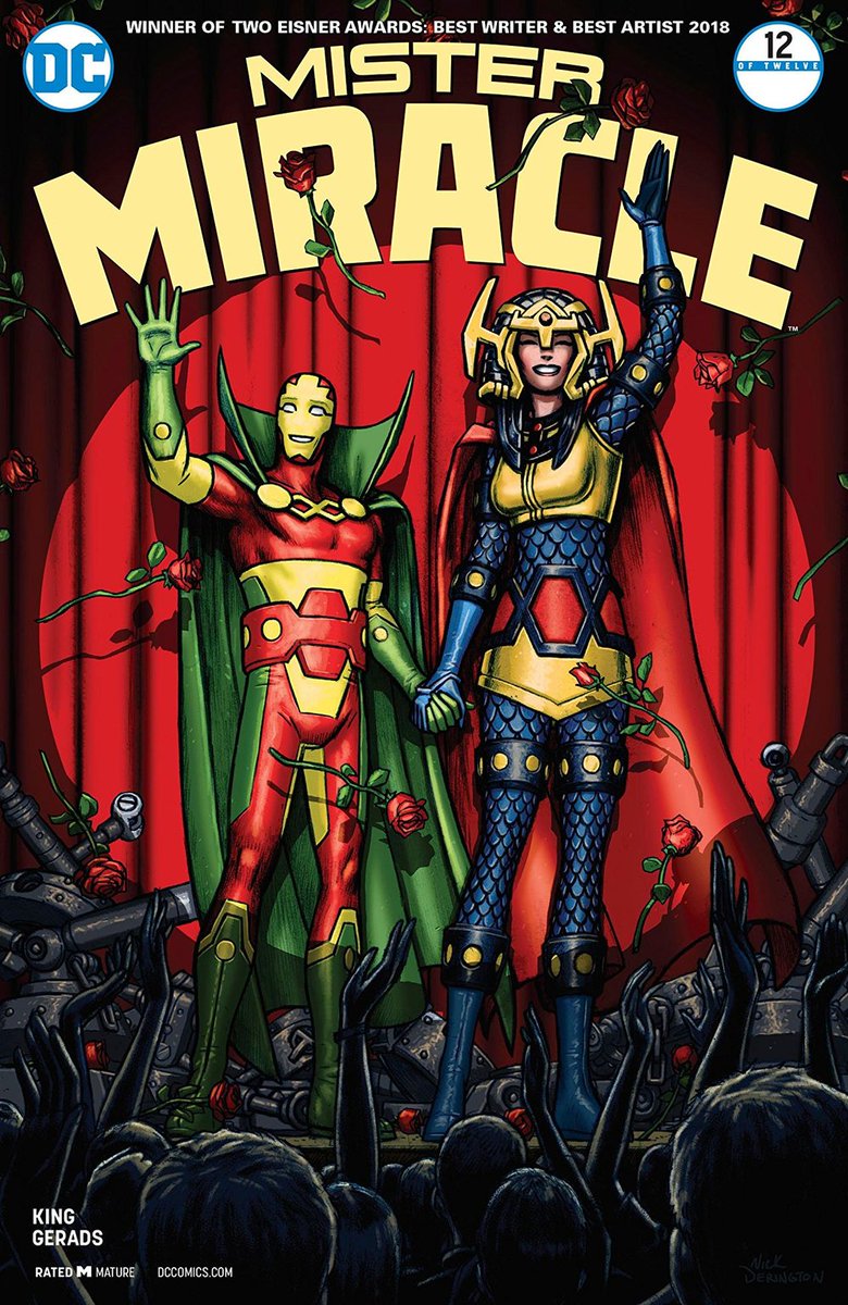 Oka prophesy Darkseid death will be in his son's hand ani cheppudhi. Bhayam tho darkseid starts torturing exchanged son Scott. idhi thattukoleka thana lover Big Barda tho Escape ayyi earth meedhaki osthadu Scott. Here he becomes Mister Miracle & starts fighting against darkseid.