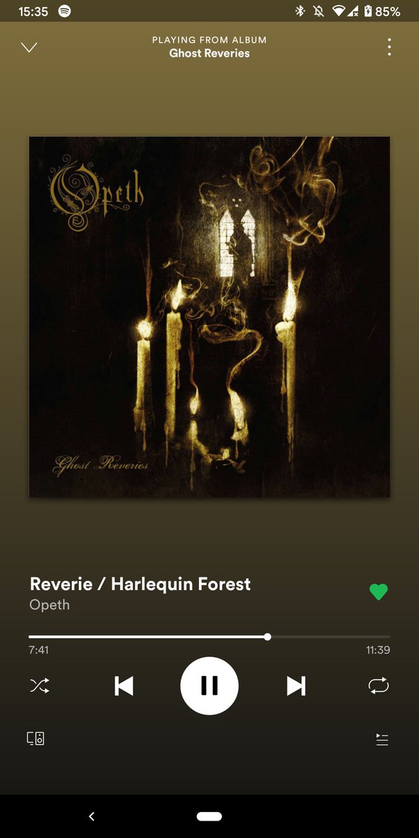 Today's Quarantine jams! One of my top 10 Opeth songs