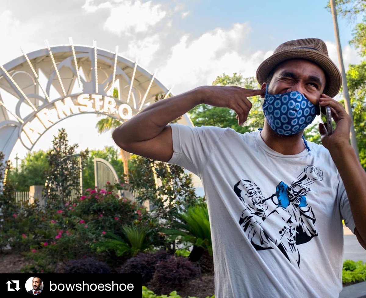 So many options for you to #MaskUpNOLA &amp; here’s another. <a href="/ShoeshoeBow/">BowShoeshoe</a> is working with local artists &amp; communities in southern Africa to sew masks for #nola residents &amp; frontline workers. More maskmakers at sewdat.com