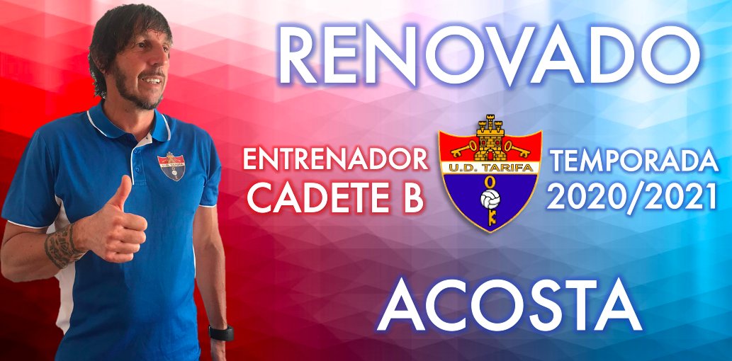 🔁 RENOVACIÓN | FRANCISCO ACOSTA SEGUIRÁ AL FRENTE DEL CADETE B.