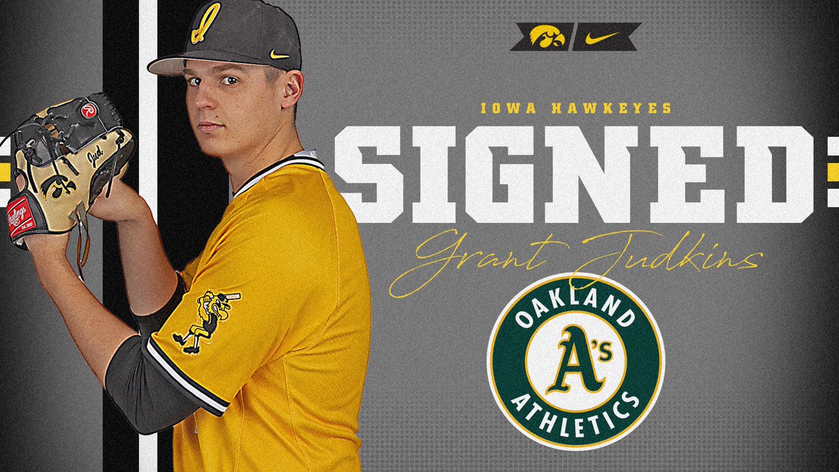 JUD!!!!!!!!!!!!!!!!!!!!!!!!!!!!!!

Proud of you <a href="/gjudkins7/">Grant Judkins</a> !  Show the <a href="/Athletics/">Athletics</a> what #Hawkeyes baseball is all about!  Good luck!   

LINK: bddy.me/37xZqlm