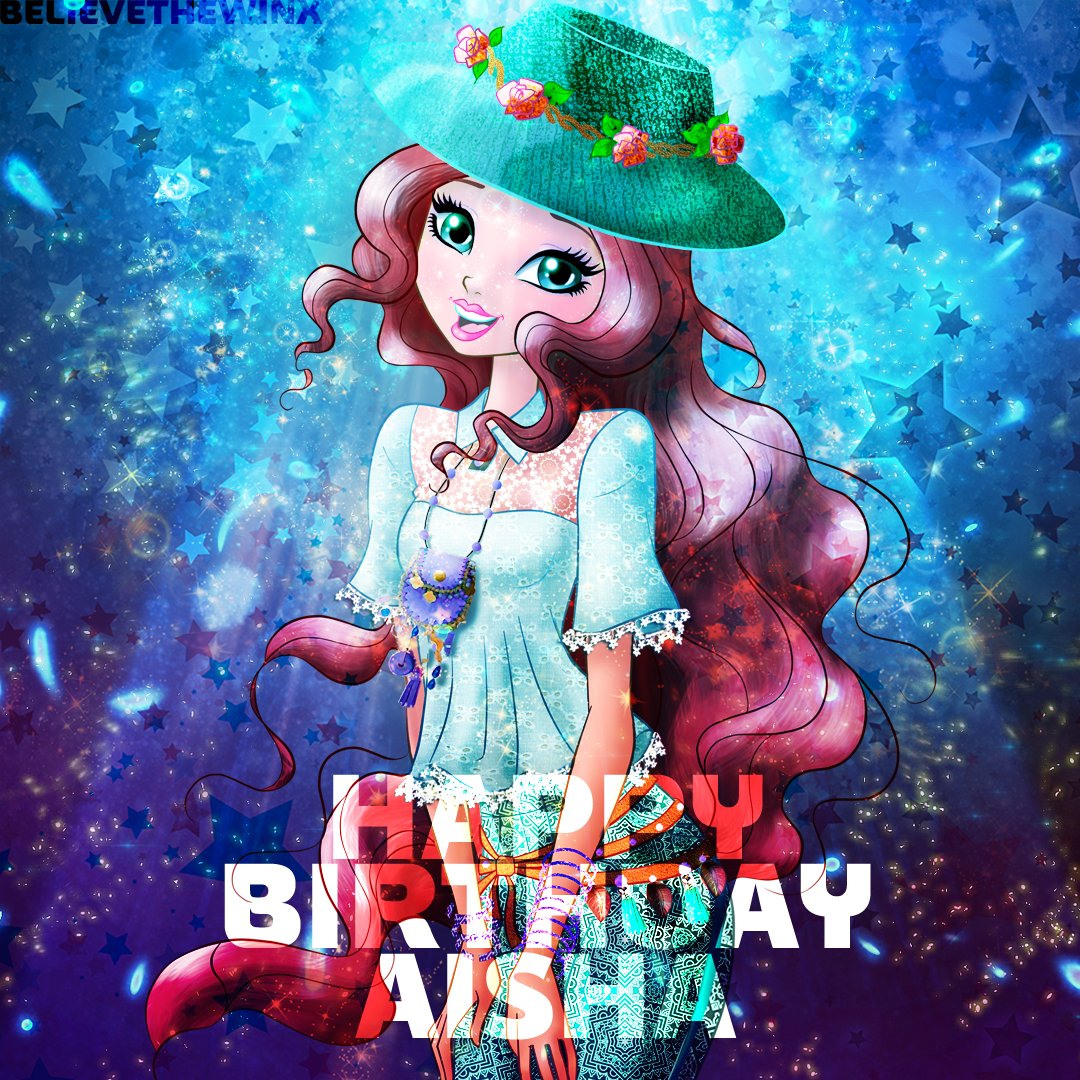 Happy Birthday Aisha/Layla!

#Winx #WinxClub #Winx8 #WinxClub8 #Birthday #Aisha #Layla