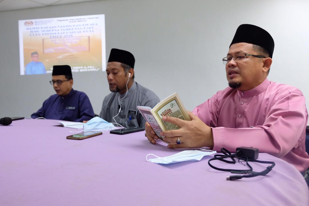 PPDKotaBelud's tweet photo. Majlis Bacaan Yaasin dan Bicara Ilmu Sempena Sambutan Hari Guru Peringkat Daerah Kota Belud Tahun 2020. https://t.co/9DUTKfKgPc