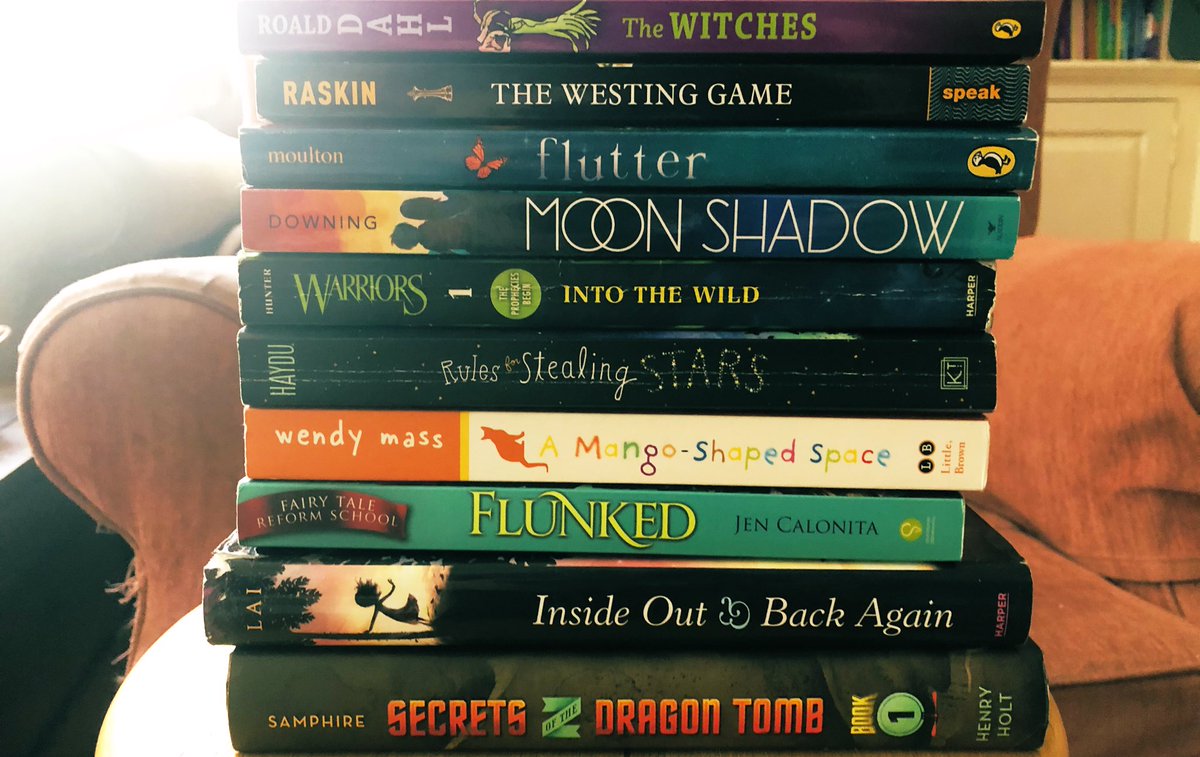 Hey, teachers, librarians, &amp; educators of all kinds! I need to find these books a new home so it’s #Giveaway time!

RT &amp; follow by Saturday, 6/20 to enter for a chance to add them to your (eventual) classroom library! #KidsNeedBooks